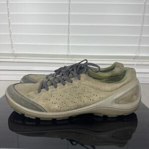 ECCO Biom Grip II Men's 45 Size 11 11.5 EUR Outdoor Active Shoes Olive Leather